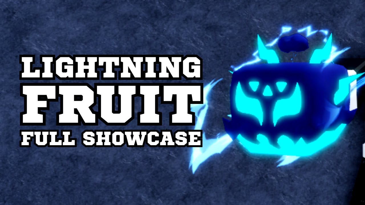Lightning Fruit Full Showcase [Blox Fruits]