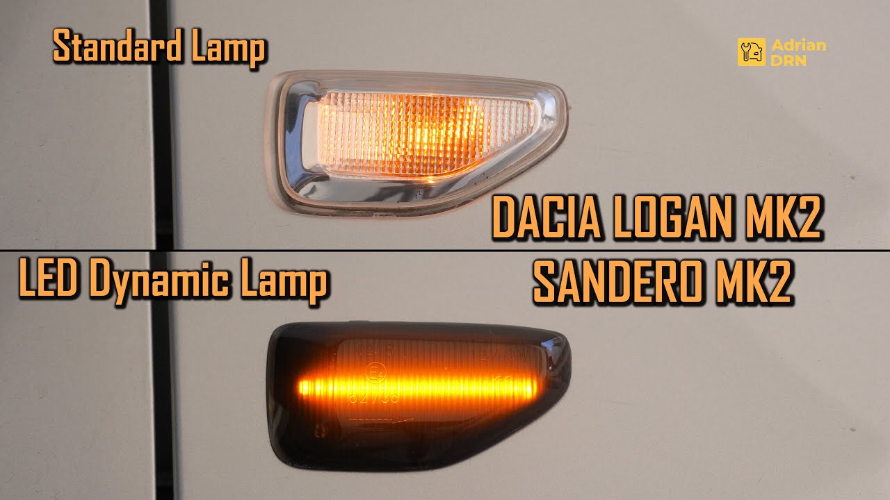 LED Dynamic Side Lamp Logan 2, Sandero 2, Duster 2, Logan 2 MCV, Renault Logan 2, Sandero 2