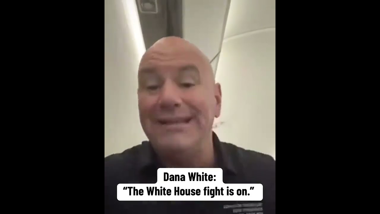 The White House card is on (via danawhite/IG)