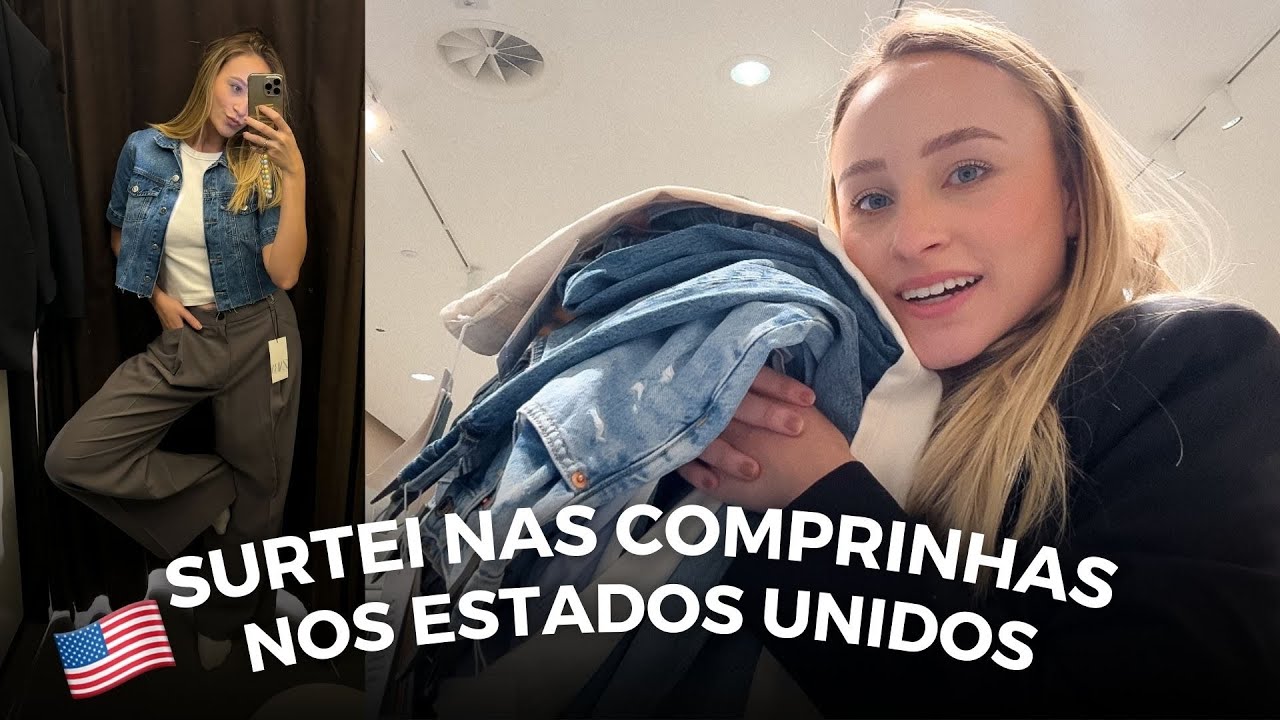 UM DIA DE COMPRINHAS NOS ESTADOS UNIDOS 🇺🇸- compras na Primark, Zara, H&M e mais (com preços!!)