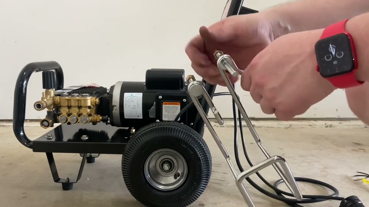 CanPump Electric Pressure Power Washer 1900 PSI 220V 3.0 HP with RC Auto Start/Stop ITEM #:  312109