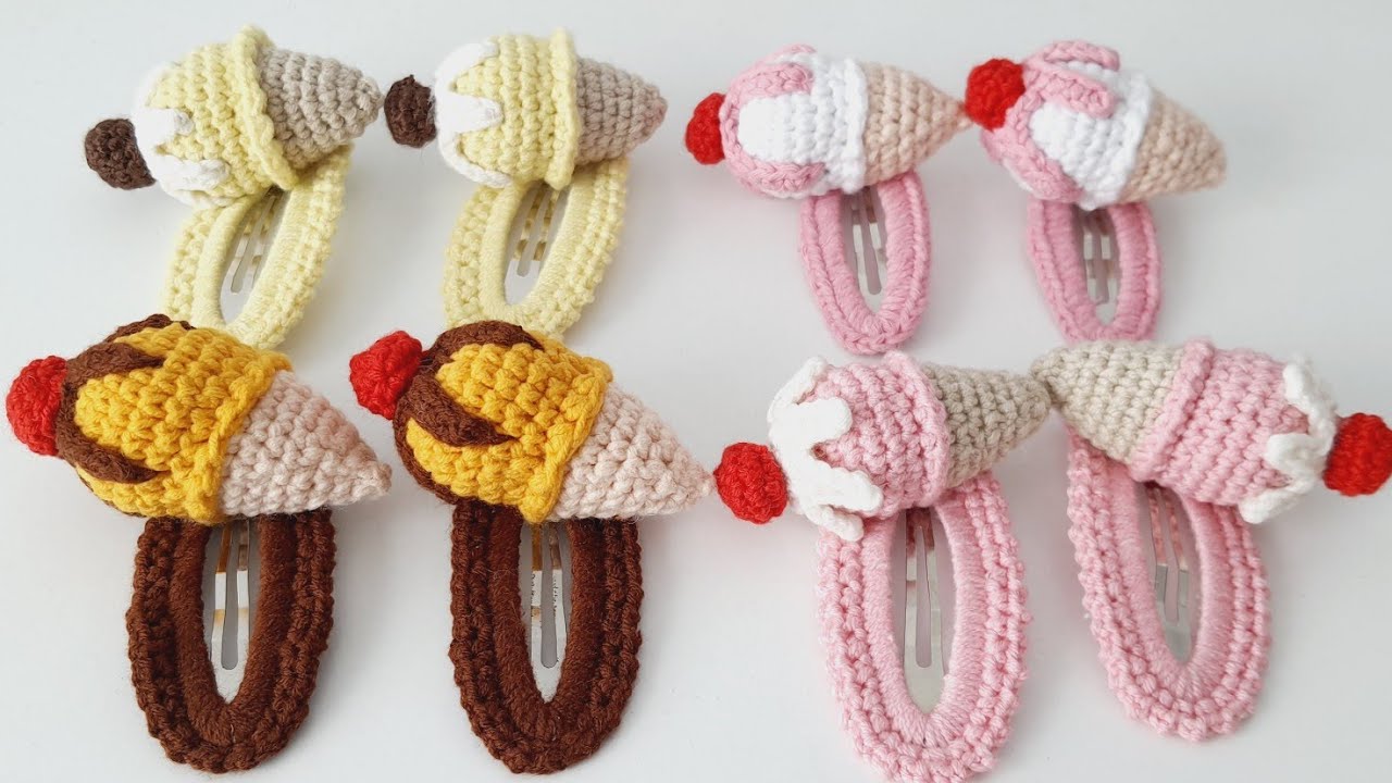 örgü toka yapımı🍦örgü dondurma toka yapımı #örgütoka #örgü #crochet#knitting #amazing #amigurumi#dıy