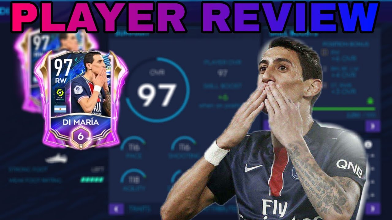 FIFA MOBILE 21 | DI MAR&Iacute;A 97 RW GAMEPLAY AND REVIEW