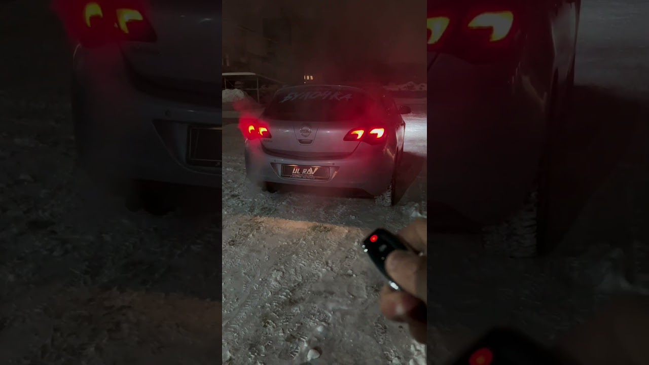 Управляемый выхлоп Opel Astra
