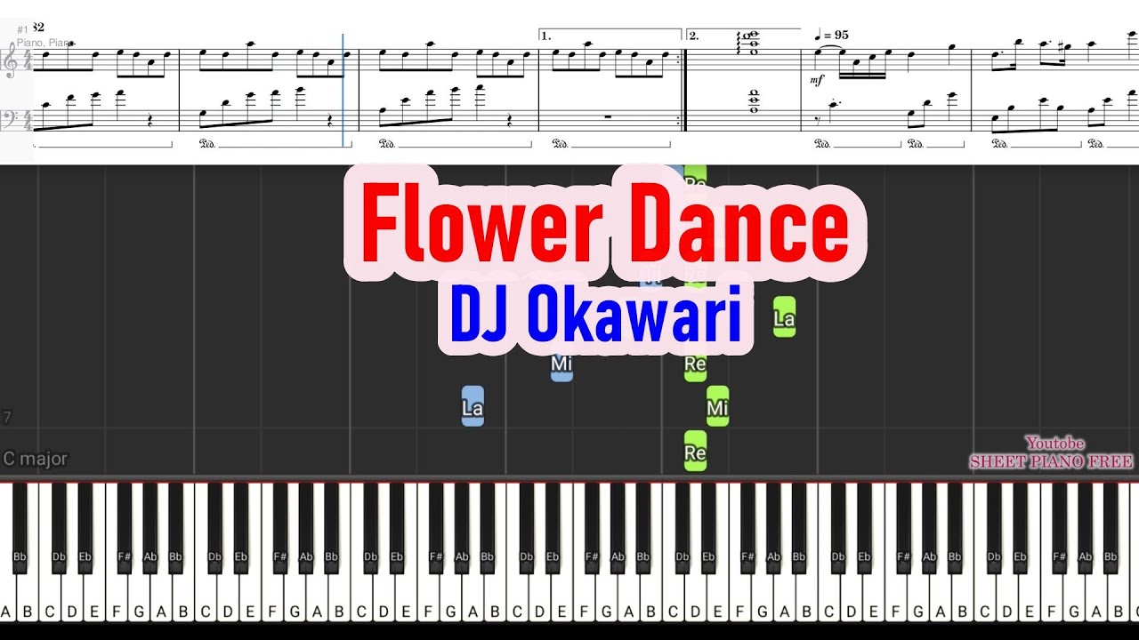 Flower Dance - DJ Okawari | Sheet Free