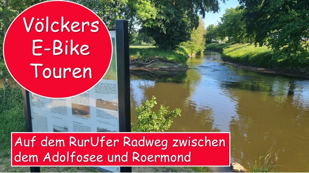 Auf dem RurUfer Radweg