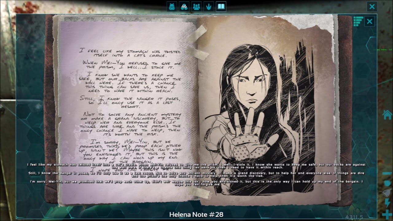 Ark Extinction Explorer Notes (4 Seconds Per Note)