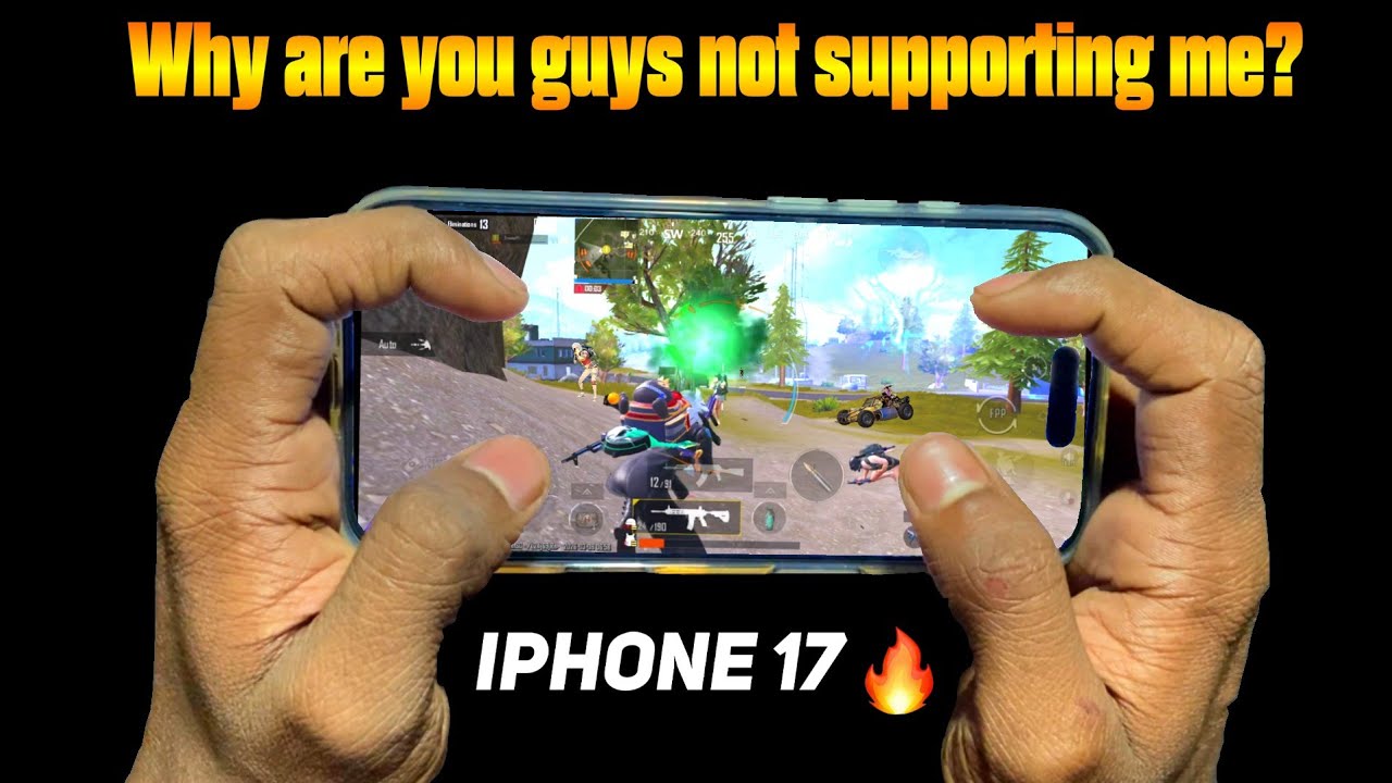 20 KILL 🔥|| IPhone 17 |||  Best Handcam Gameplay|#iphone 17 #bgmi #pubg #trained gaming 