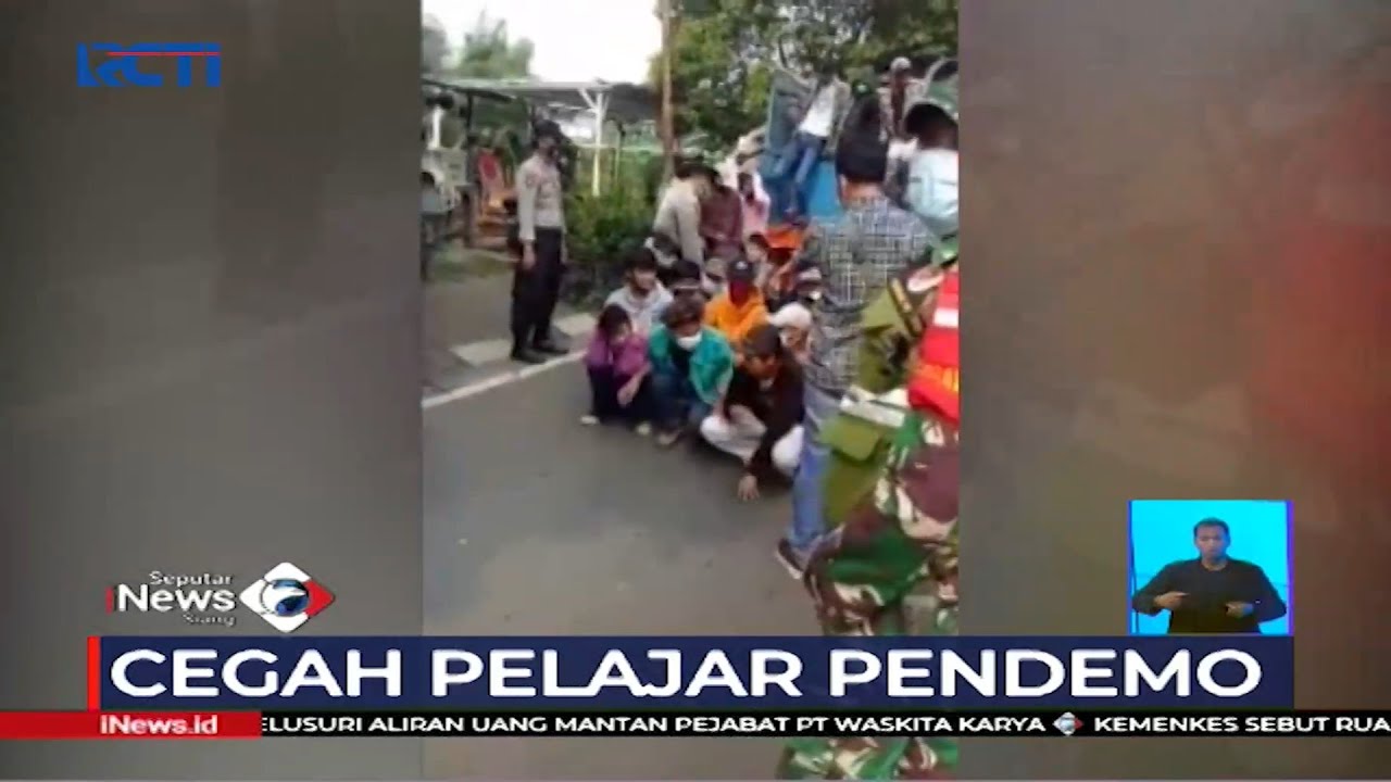 Hendak Demo ke Jakarta, Puluhan Pelajar di Depok Diciduk Polisi - SIS 14/10