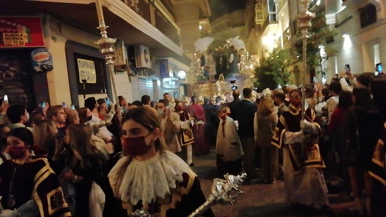 Jesús del Rescate en calle Casapalma, procesión magna 30 de octubre de 2021