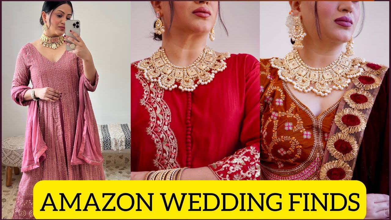 AMAZON WEDDING FINDS | AMAZON INDIA HAUL| GoGlam