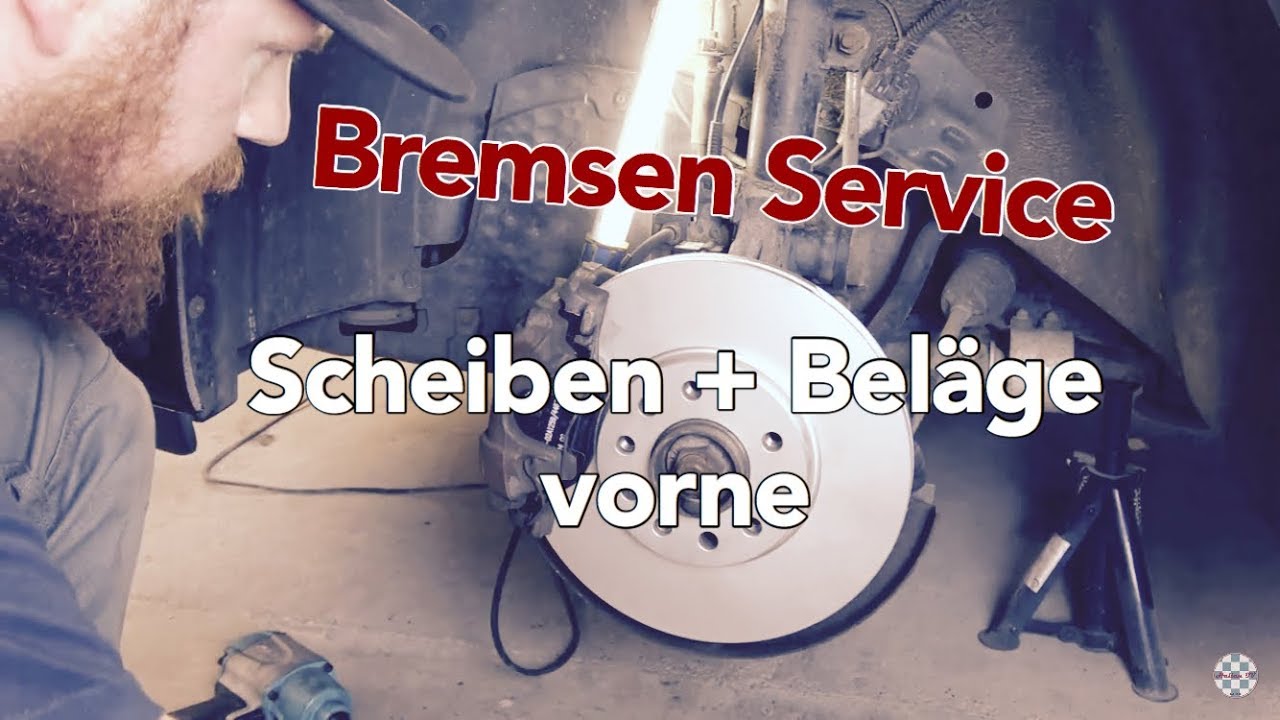 Bremsscheiben und Beläge der Vorderbremse wechseln / Opel Vectra C // Learning by Viewing