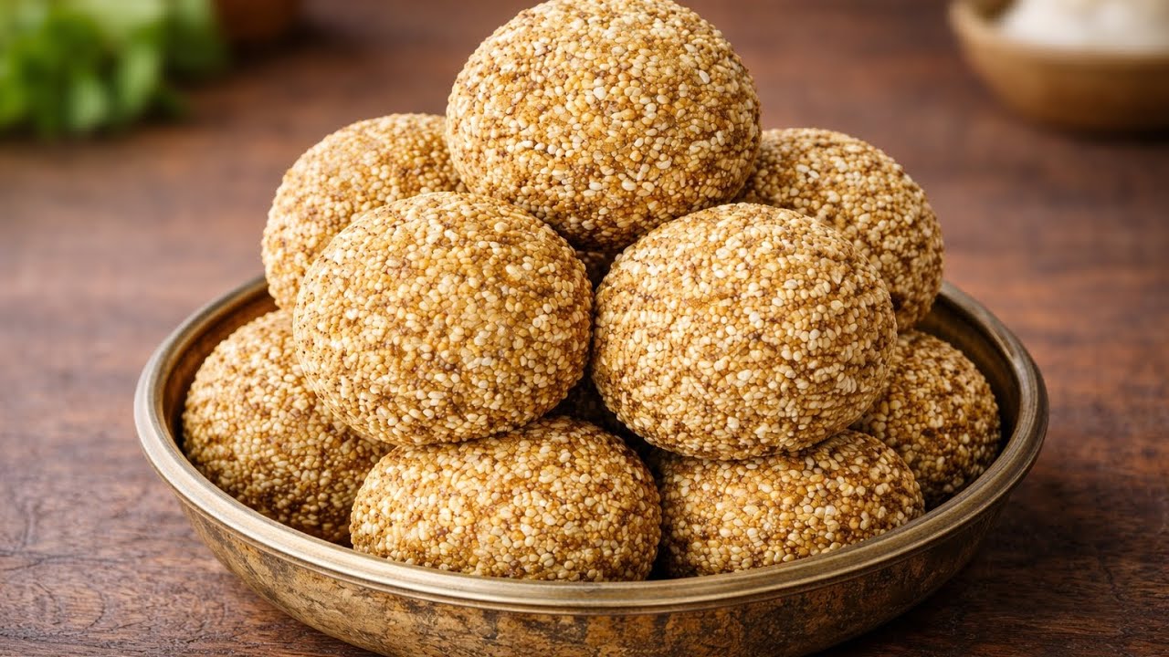 घरच्या घरी बनवा मार्केट सारखे कुरकुरीत राजगिरा लाडू   | Rajgira puff | ladoo | Amaranth ladu