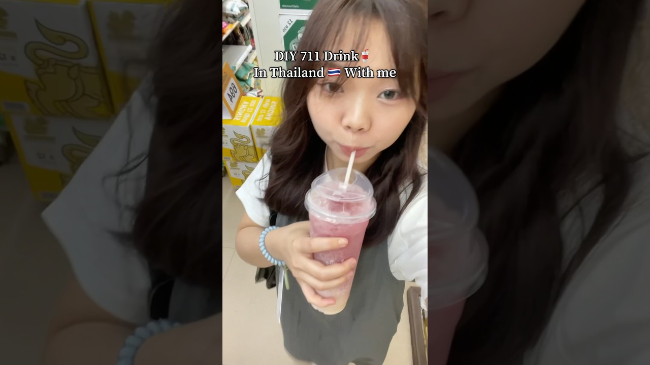 DIY 711 drink with me 