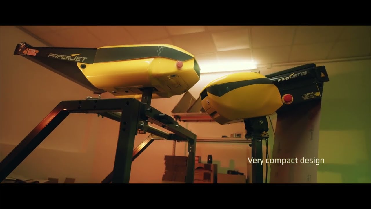 PaperJet Fit® | Paper cushioning system for smaller packages