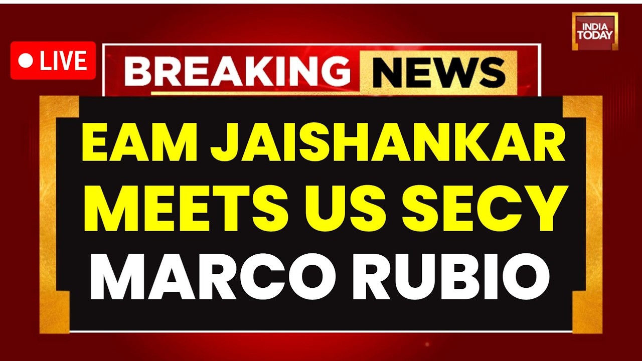 LIVE: S Jaishankar Meets Marco Rubio In Mumbai | India-US Trade Deal, Jamnagar Visit On Agenda
