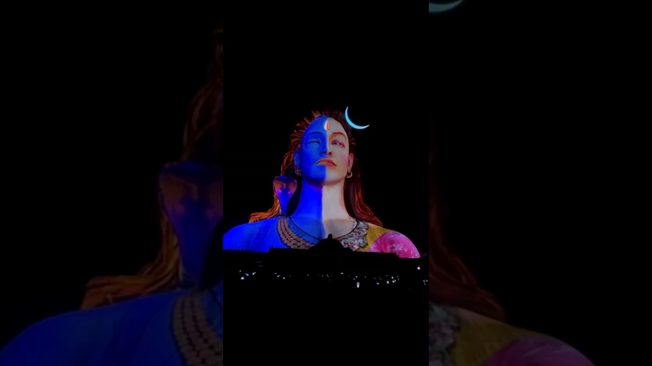 Adiyogi light show Chikkaballapur Bangalore