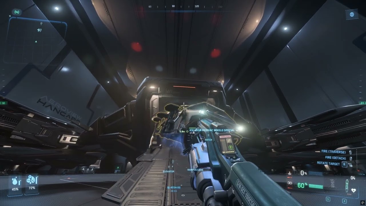 How to fit an Ursa Medivac inside a RSI Hermes