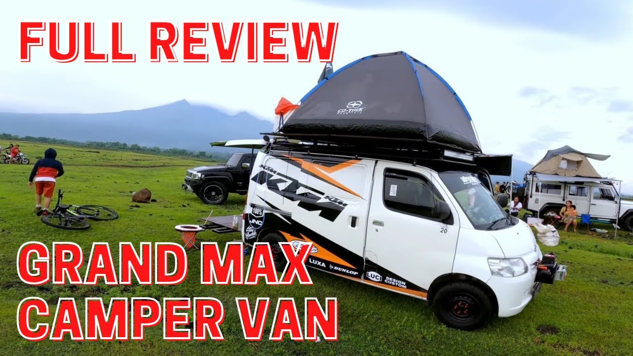 Grand Max Camper Van by Ray Ambun, Mobil Camper Viral di Awal Tahun 2021