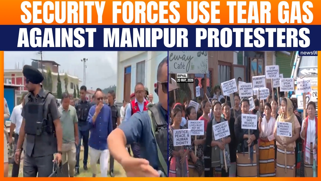 Security Forces Fire Tear Gas to Disperse Protesters in Manipur&rsquo;s Ukhrul