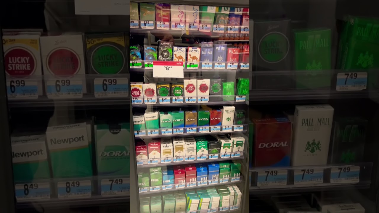 Price for Cigarettes 🚬 Stoggies here on GUAM #shorts #cigarettes #smoke