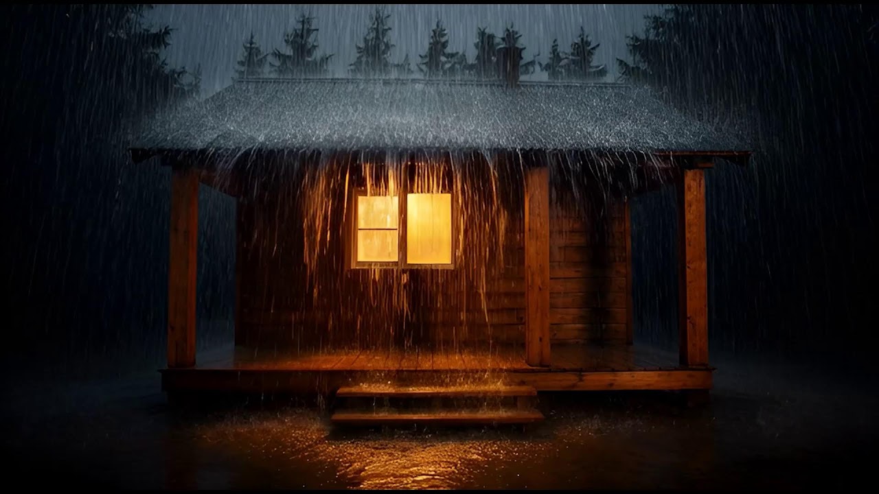 🔴 Soft Night Rain for Deep Sleep | Helps You Fall Asleep Fast (No Thunder) 01