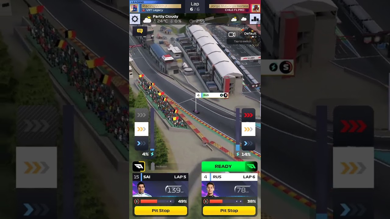 F1 Clash.. Race 4... U.S GP.. Qualifying Belgium 