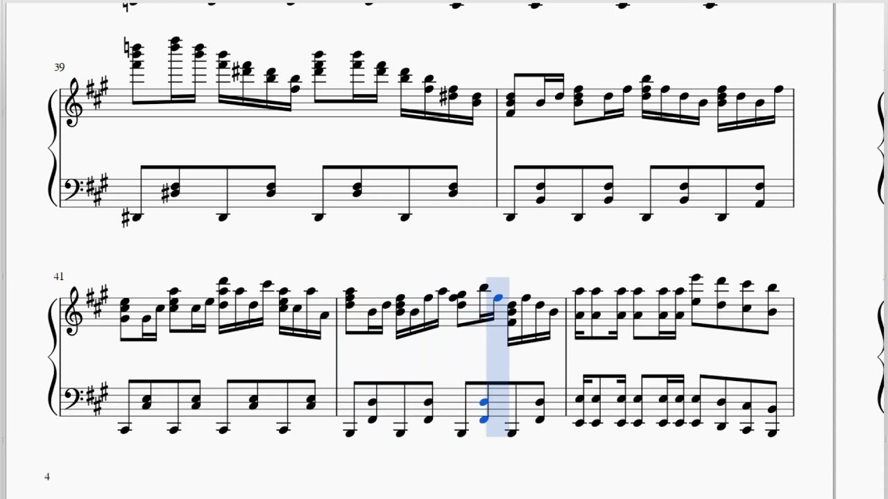 xi - Glorious Crown piano
