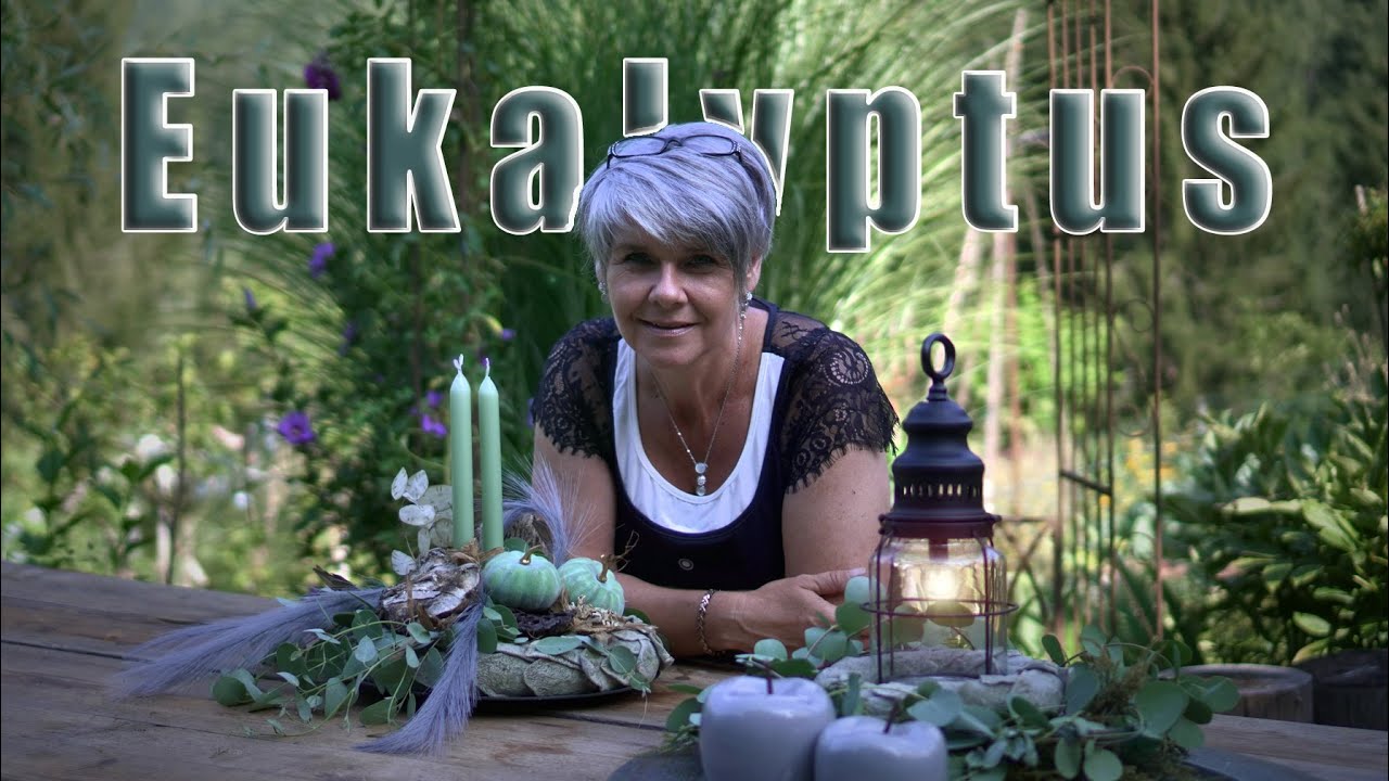 2 schnelle Dekoideen mit EUKALYPTUS 🌿🍃 eine kleine Farbsymphonie