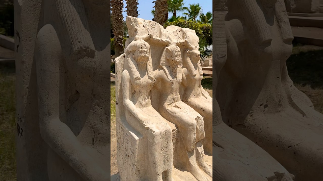 Ancient Statues of Memphis #egypt