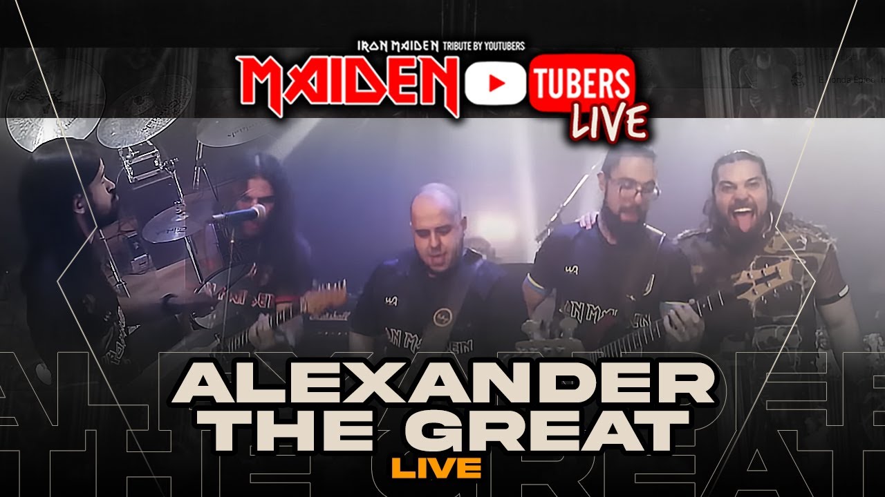 Iron Maiden - Alexander The Great [LIVE] By Maiden Tubers