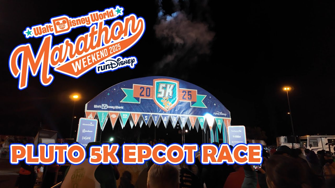 Marathon Weekend at Disney World 5k Epcot Race