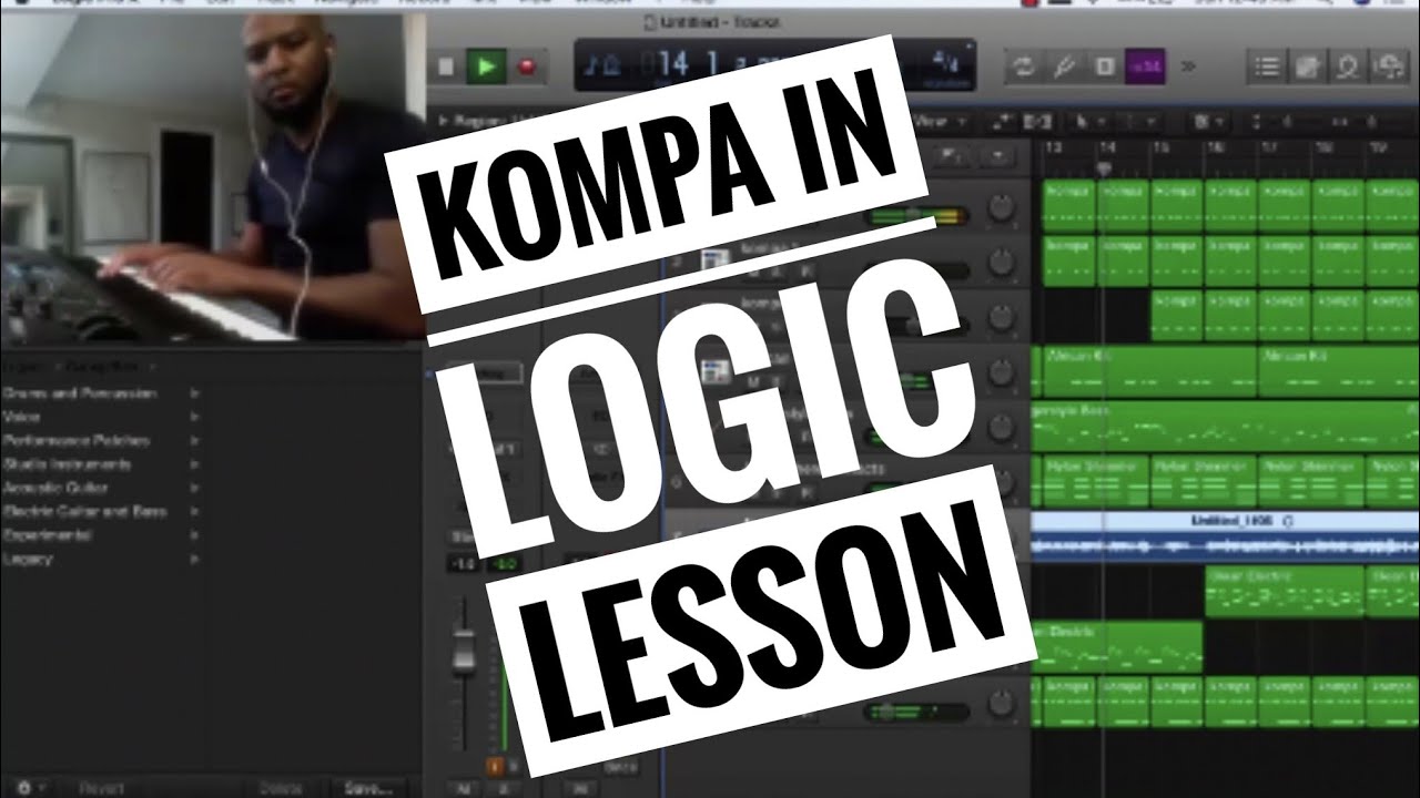 Creating a Kompa Song [In Logic] (From Scratch)