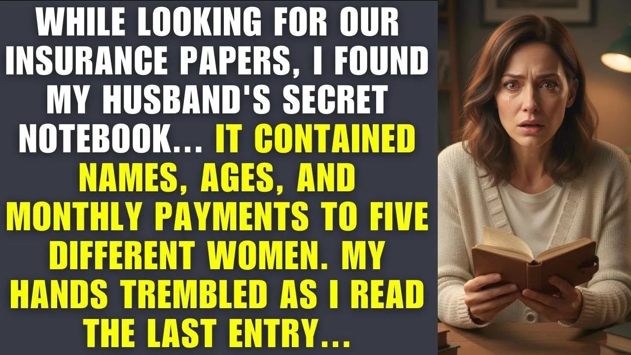 Found My Husband's Notebook—Names, Ages, Payments To 5 Women. The Last Entry Shook Me To My Core