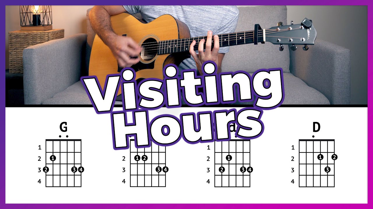 How To Play Visiting Hours - Ed Sheeran [Guitar Tutorial / Lesson w/ Chords & Tab]