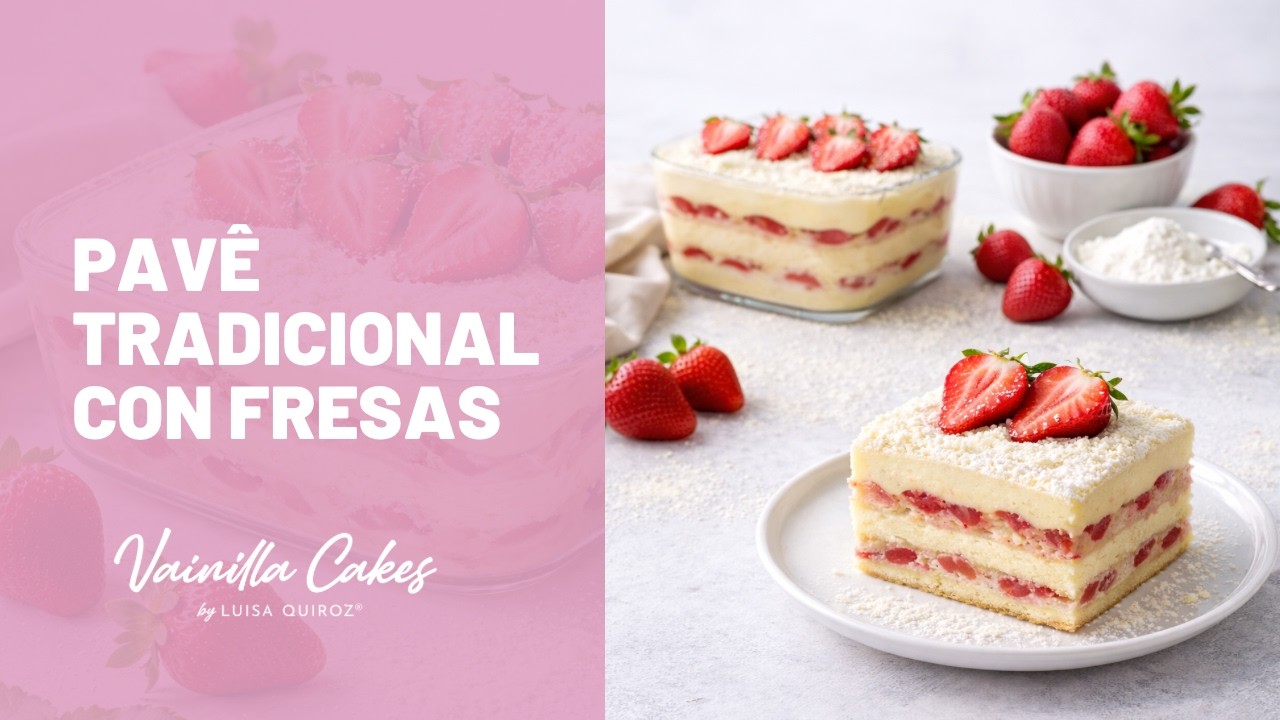 Pave tradicional - Vainilla Cakes by Luisa Quiroz