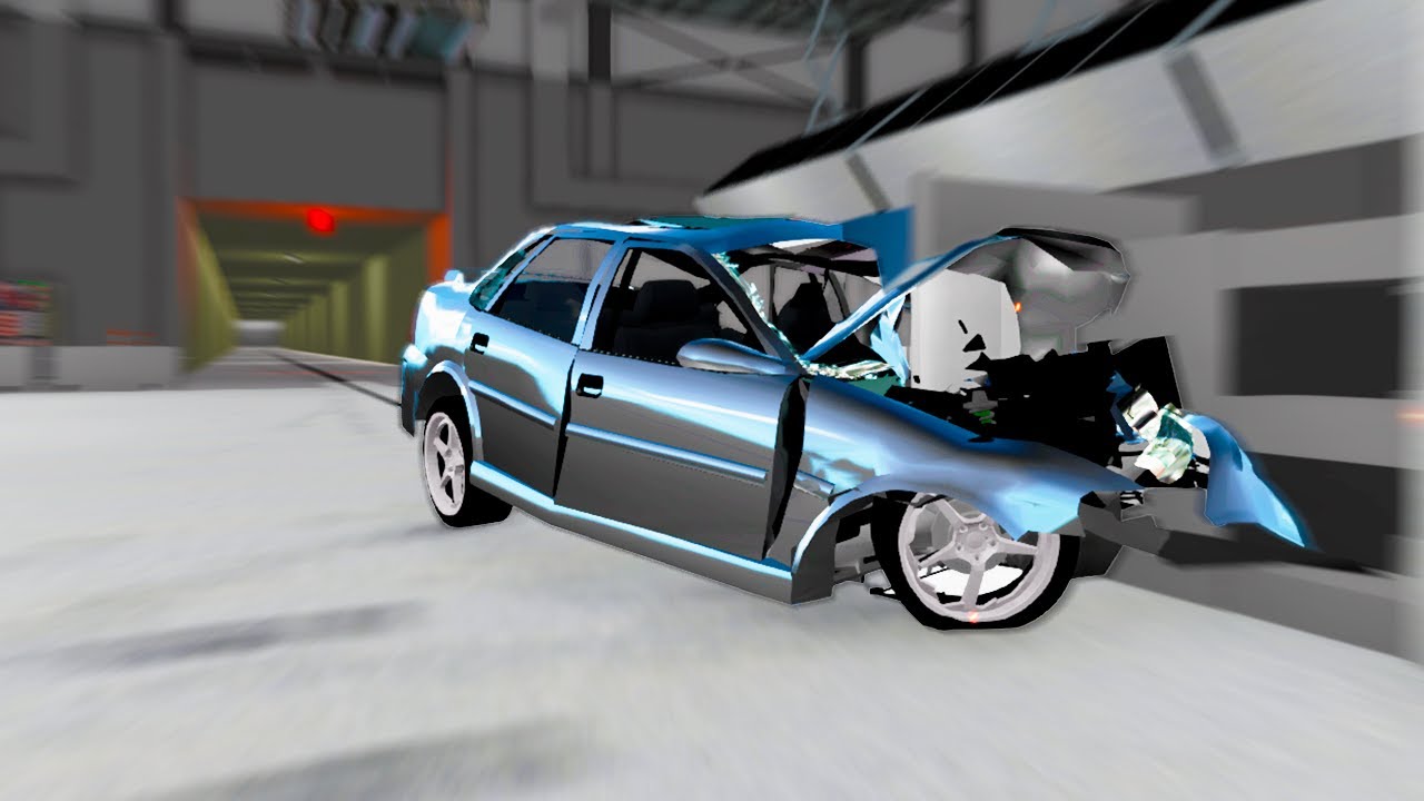 Opel Vectra 2001. Crash Test and Destruction. E NCAP. BeamNG Drive. #13