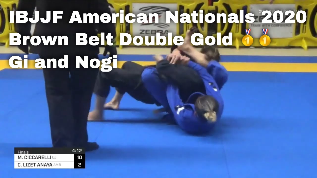 Margot Ciccarelli | IBJJF American Nationals 2020 Double Gold | Brown Belt | Female Lightweight