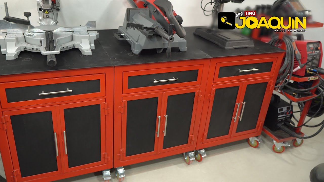 FABRICACI&Oacute;N DE MUEBLES PARA TALLER PASO A PASO