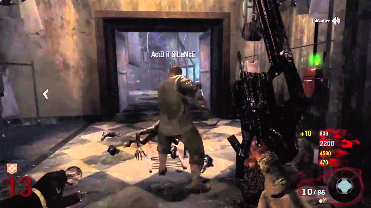 Black Ops: ZOMBIES Pistol Only Quad Live Commentary