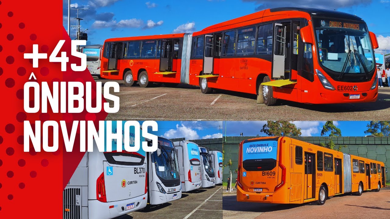 Especial - Entrega +45 ônibus novos - Jardim Botânico