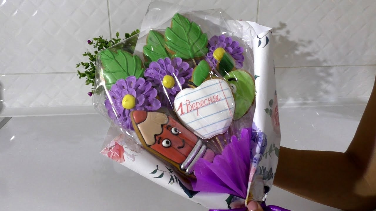 СЛАДКИЙ БУКЕТ своими руками Как сделать букет из пряников