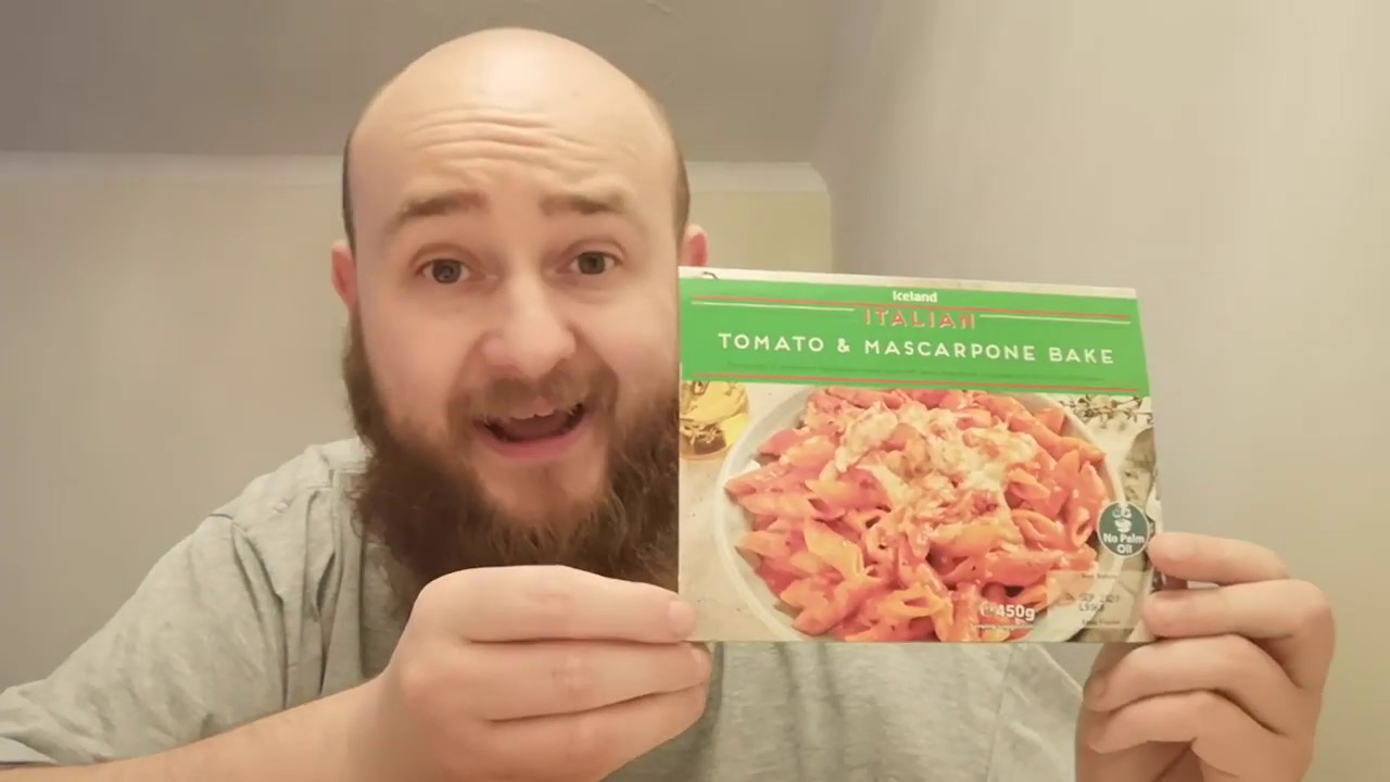 Italian Tomato and Mascarpone Bake -- Iceland -- Snack Tube