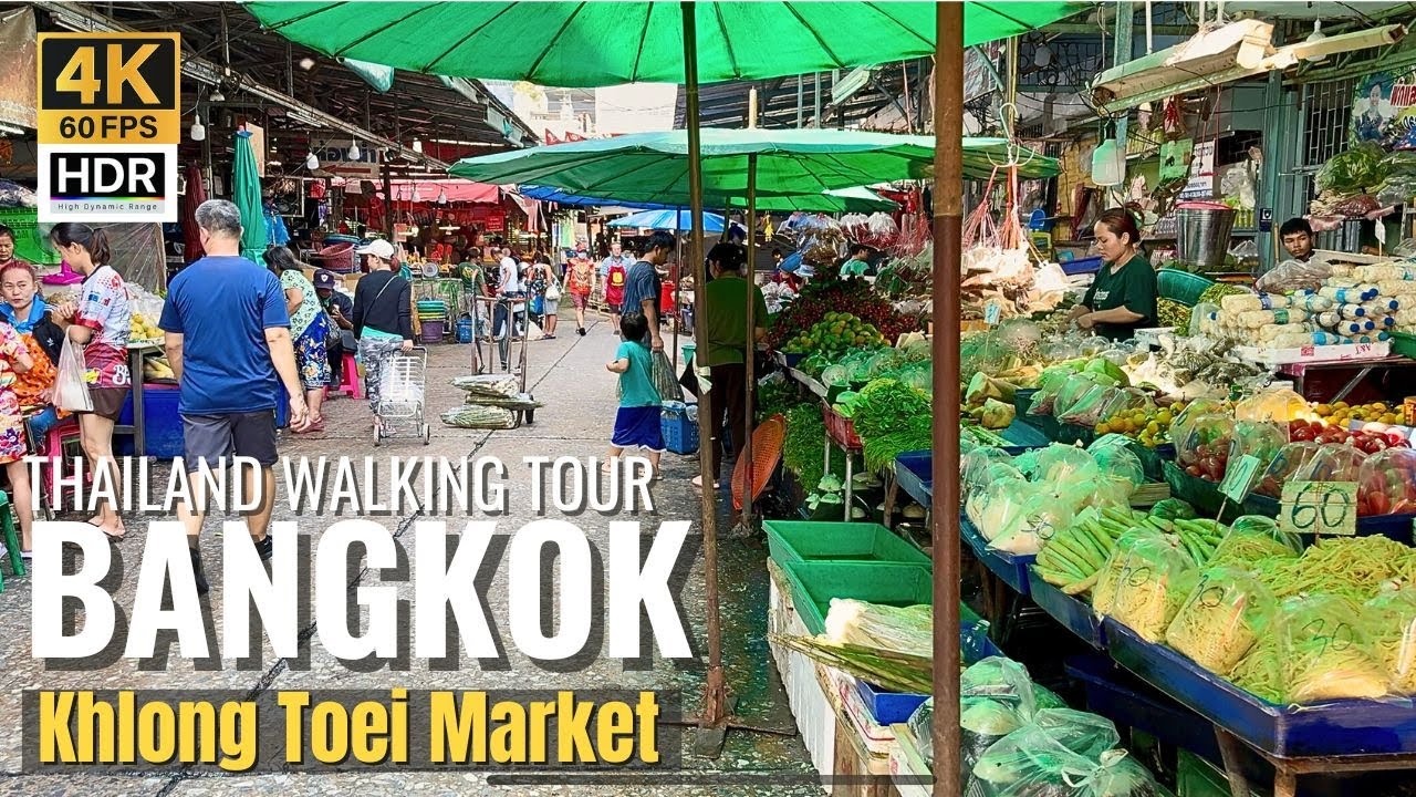 [BANGKOK] Khlong Toei Market 