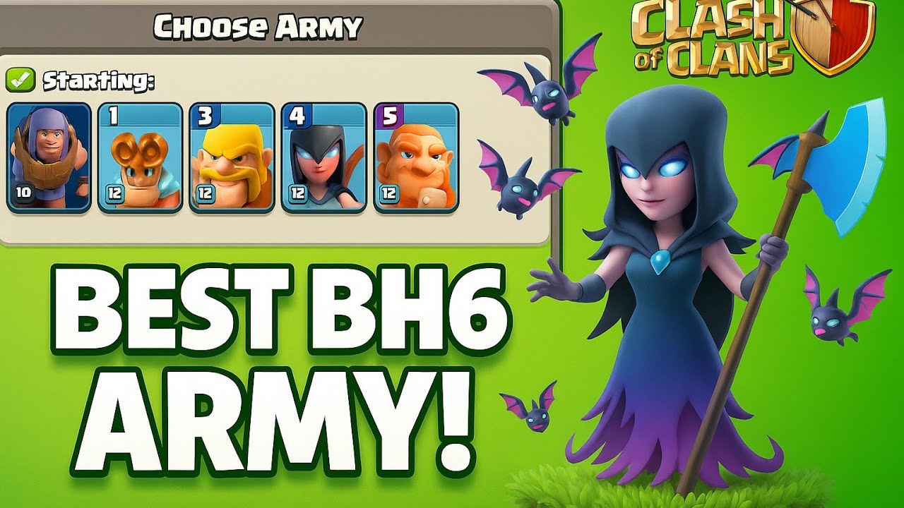 Clash of Clans: Best BH6 Troops to Use! (Builder Base 6 Guide 2025) EPISODE #8