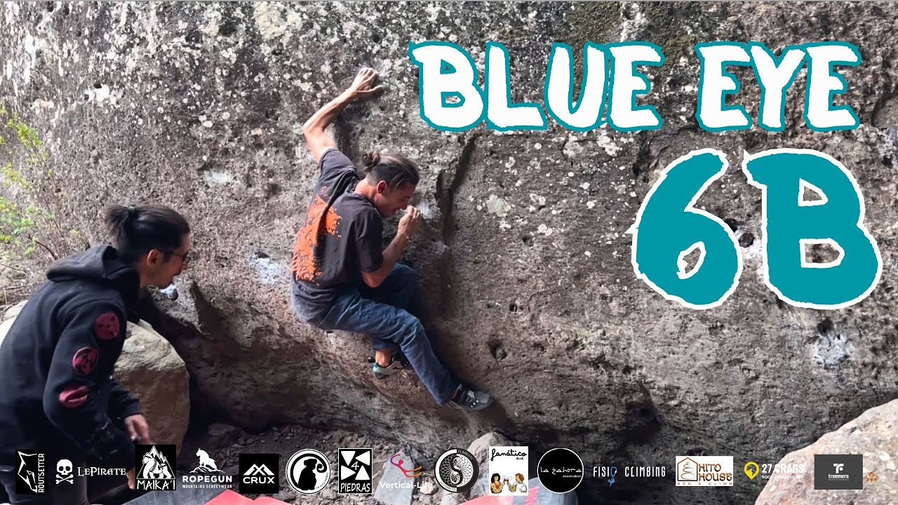 Blue Eye 6B | Tenerife Boulder | Sector Arico Ortiz