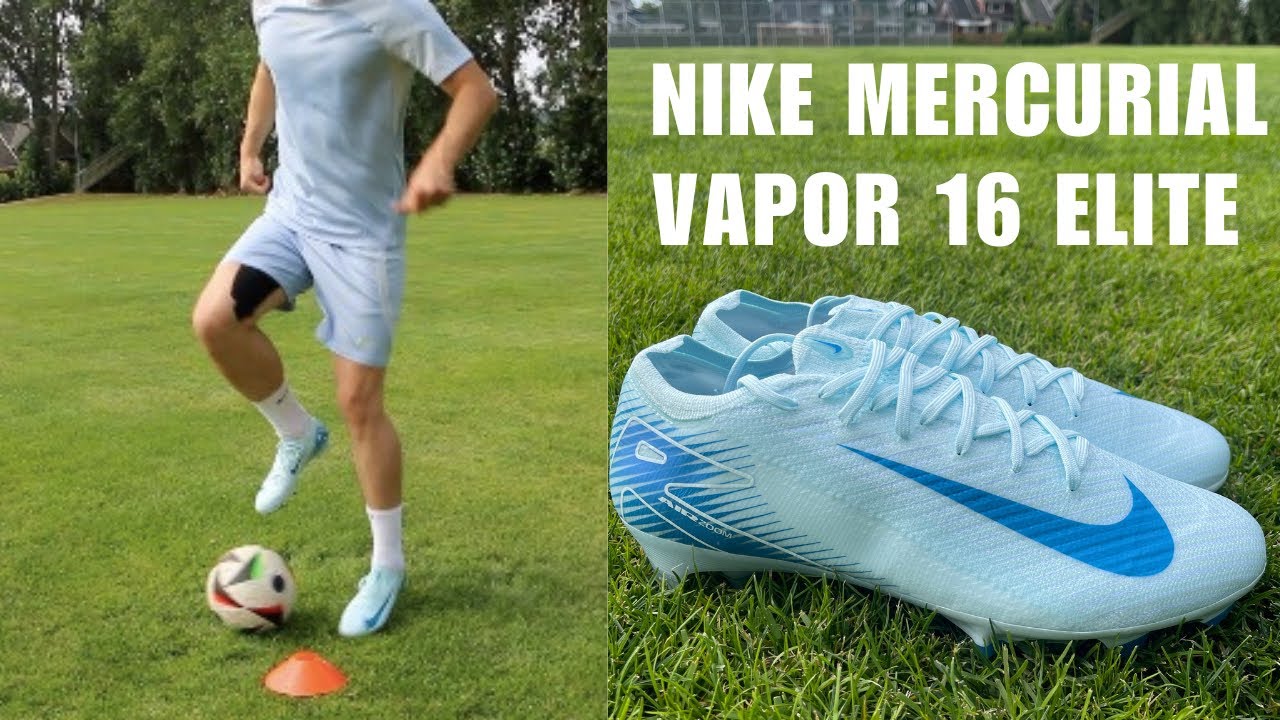 Nike Mercurial Vapor 16 Elite Glacier Blue Test/Unboxing