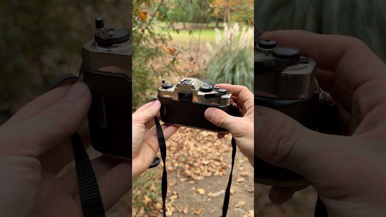 Loading The Nikon FM10 With Color! 📸&spades;️🎞️ #ace #aperture #creative #photography #camera #nikon