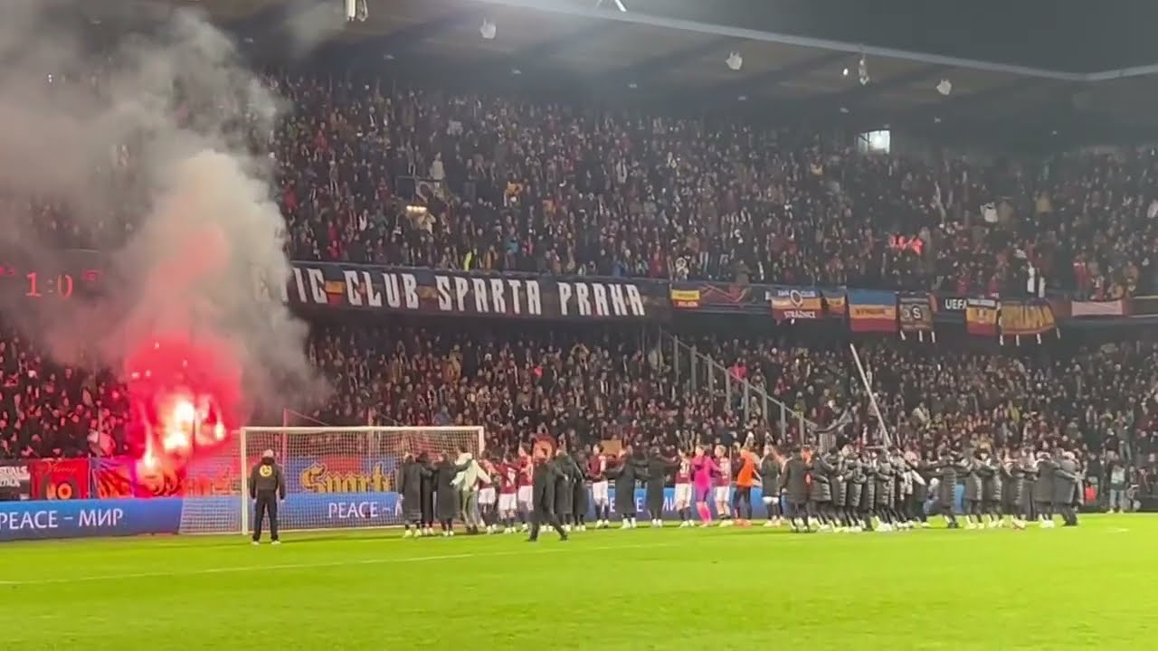 Sparta Praha family (Sparta vs Betis 1-0) Goal Lukas Haraslin (UEFA Europa League 2023)