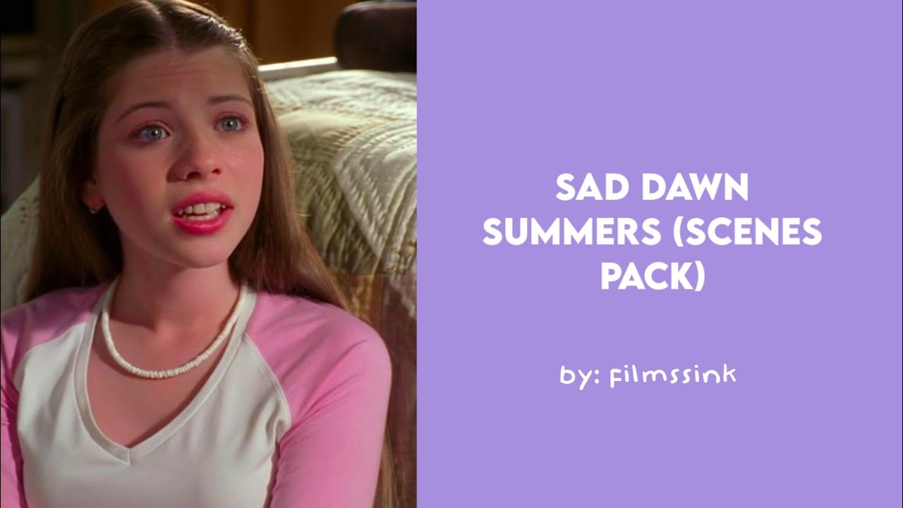sad Dawn Summers | 2p buffy the vampire slayer (scenes pack)